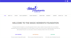 Desktop Screenshot of magicmoments.org.au